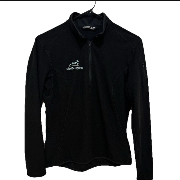 Arc'teryx Black Quarter Zip Thermal Pullover SMALL - Picture 1 of 7